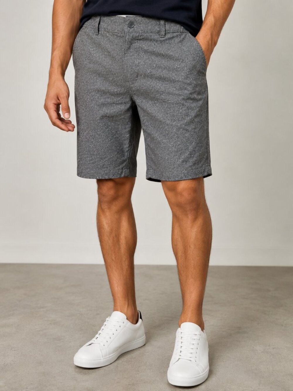 Kolby Men's Hybrid Golf Shorts Size 28 Gray Performance Stretch Casual Chino